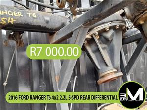 2016 FORD RANGER T6 4x2 2.2L 5-SPD REAR DIFFERENTIAL