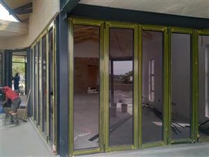 Aluminium  windows and doors at a giveaway