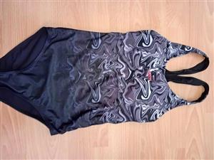 Swimsuit one piece black medium