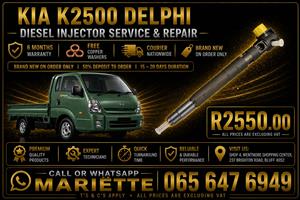 Quick turnaround time Kia K2500 