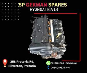 HYUNDAI KIA 1.6 ENGINE FOR SALE CALL: or WHATSAPP: