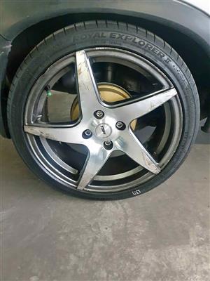 BARGAIN 17inch Old skool TSW Rezo
