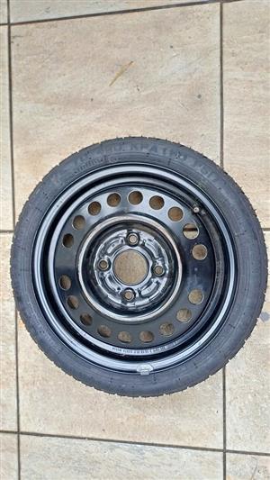 Nisaan Livina Temporary Spare Tyre Compact Donut T125/70D15 95M