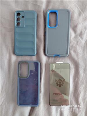 3 covers and 1 screen protector