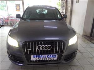 2014 AUDI Q5 2.0 TFSI AUTO Grey color Sunroof Leather seat Spare Key  PDC Sensors  112000km 