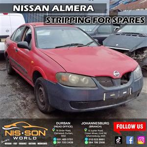 Nissan Almera stripping for spares