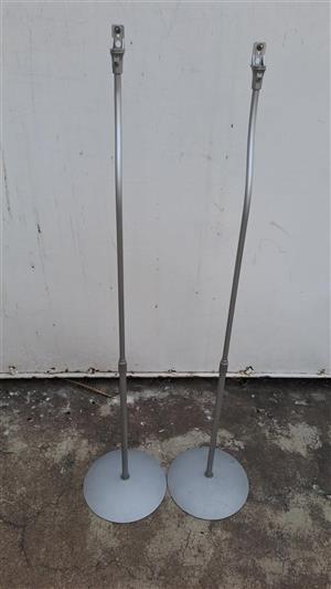 Speakers or Microphone Stands. Set of two. 