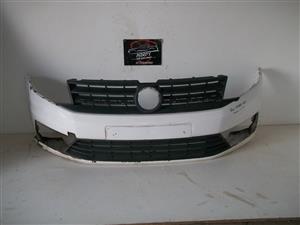 VW Caddy '15-'20 front bumper with upper & lower grilles