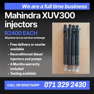 MAHINDRA XUV300 INJECTORS FOR SALE WITH WARRANTY INCLUDED 