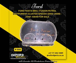 Ford Fiesta Mk5 / Ford Fusion petrol manual cluster for sale
