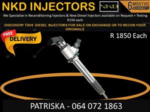 DIESEL INJECTORS FOR DISCOVERY TDV 6 FOR SALE