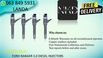 FORD RANGER 3.0 DIESEL INJECTORS FOR SALE IN BOKSBURG GAUTENG 