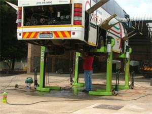 Chanson Repairs Midrand, mainly repairs coaches and buses for customers