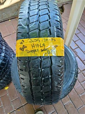 4x 15 bakkie /workhorse tyres
