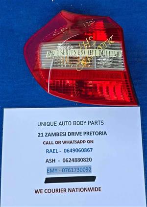 BMW 1 Series E87 Left Tail Light