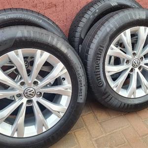 VW TIGUAN 17INCH MAGS AND TYRES 