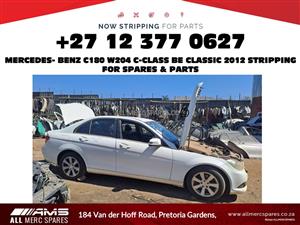 2012 Mercedes-Benz W204 C180 C-Class Classic stripping for spares 