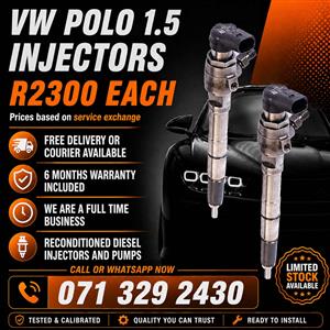 VW POLO 1.6 INJECTORS FOR SALE WITH WARRANTY 