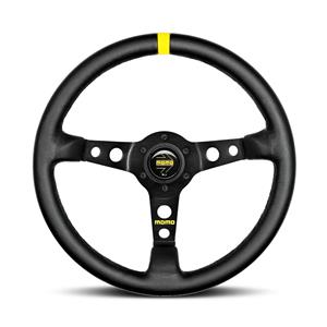 Momo 11111811312R Mod.07 Black Leather 350mm Sport Steering Wheel