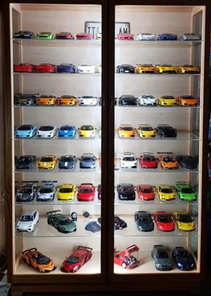 Display Cabinets Freestanding adjustable