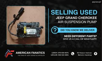 Selling used Jeep Grand Cherokee Air Suspension Pump