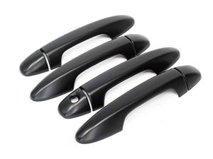 Toyota Hilux 2016+ Matt Black Door Handle Covers