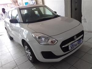 2020 Suzuki Swift 1.2 White COLOR Manual, Petrol Service book  5000km