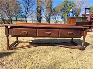 Wooden 3 Draws