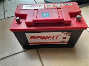 SABAT 12V Class A 668 car battery