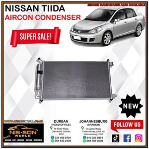 NISSAN TIIDA AIRCON CONDENSER