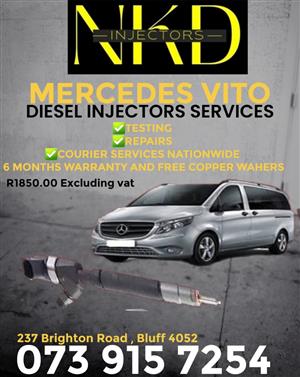 BAD INJECTORS MERCEDES VITO WE FIX 