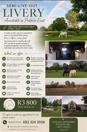 Livery, Pretoria East