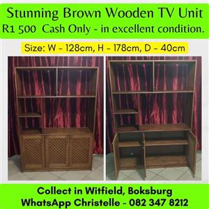 Wooden TV Unit