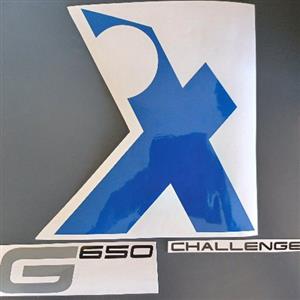 2007 BMW G650 X challenge stickers decals