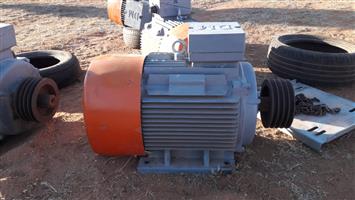  30KW - 3 Phase Electric Motor - New. 2 Available