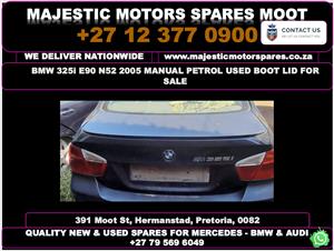 2005 Bmw 325i E90 N52 Boot Lid for Sale