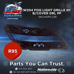 W204 Fog Light Grille Right Front