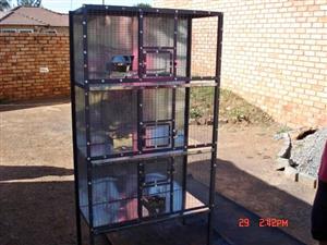 BIRD BREEDING, 3 TIERS  CAGE