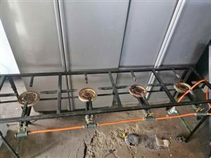 4 burners gas stove