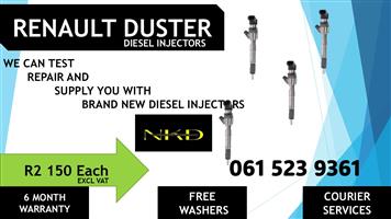 Diesel injectors for RENAULT DUSTER for sale 