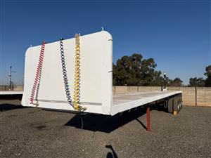 USED 2006 BURG 14.2M TRI-AXLE TRAILER FOR SALE 