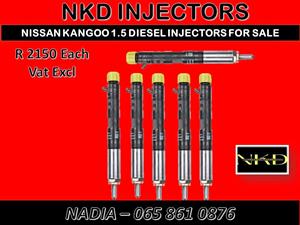 NISSAN KANGOO DIESEL INJECTORS FOR SALE ON SERVICE EXCHANGE OR RECONDITIONING