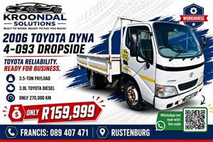 2006 Toyota Dyna 4-093 drop-side