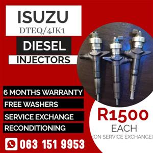 ISUZU DTEQ DIESEL INJECTORS