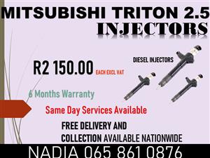 MITSUBISHI TRITON 2.5 RELAIBLE AND TESTED DIESEL INJECTORS FOR SALE