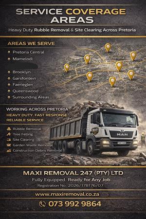 Rubble removal 