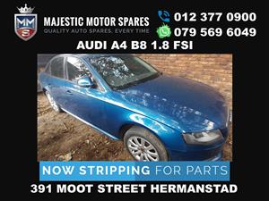 Audi A4 B8 1.8 FSI used parts used spares 