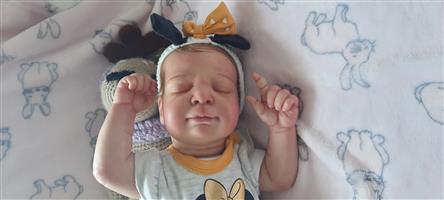 New handpainted newborn sized Reborn baby