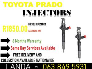 TOYOTA PRADO INJECTORS 