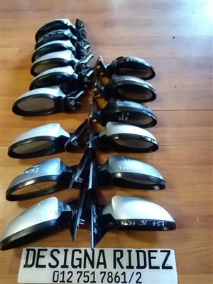 BMW E87 SIDE MIRRORS AND MIRROR COVERS 